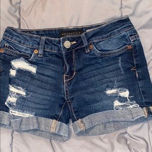 aeropostale midi shorts